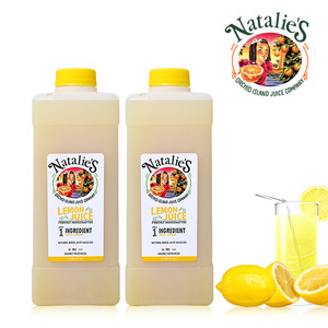 나탈리스 100% 레몬 원액 착즙 주스 1L 2개입